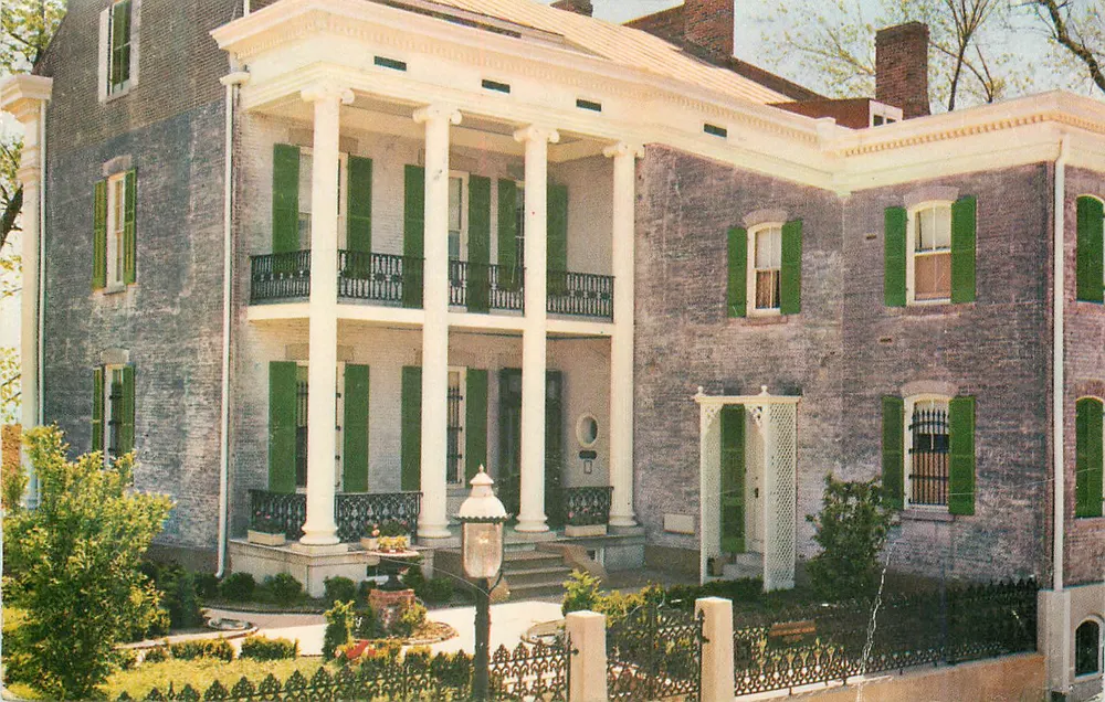 Chatillon-DeMenil House — St. Louis, Missouri — Six Historic Homes - Vorderseite