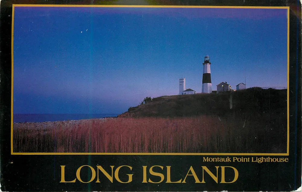 Farol de Montauk Point — Long Island — East End Greetings - Frente