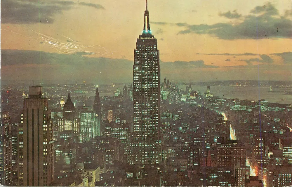 Empire State Building — Nova York City — Manhattan Press, Inc. - Frente