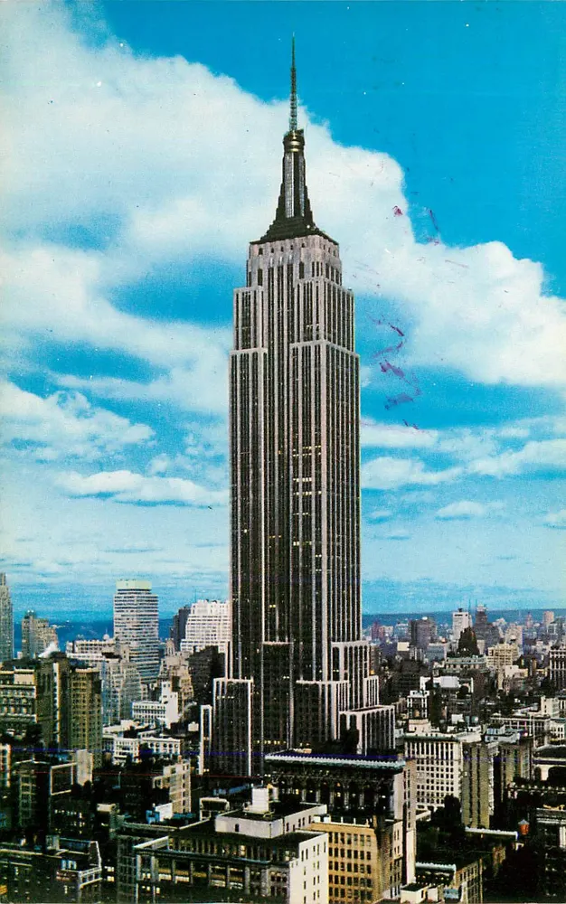 Empire State Building — Nova York — Alfred Minter, Inc. n°401 - Frente