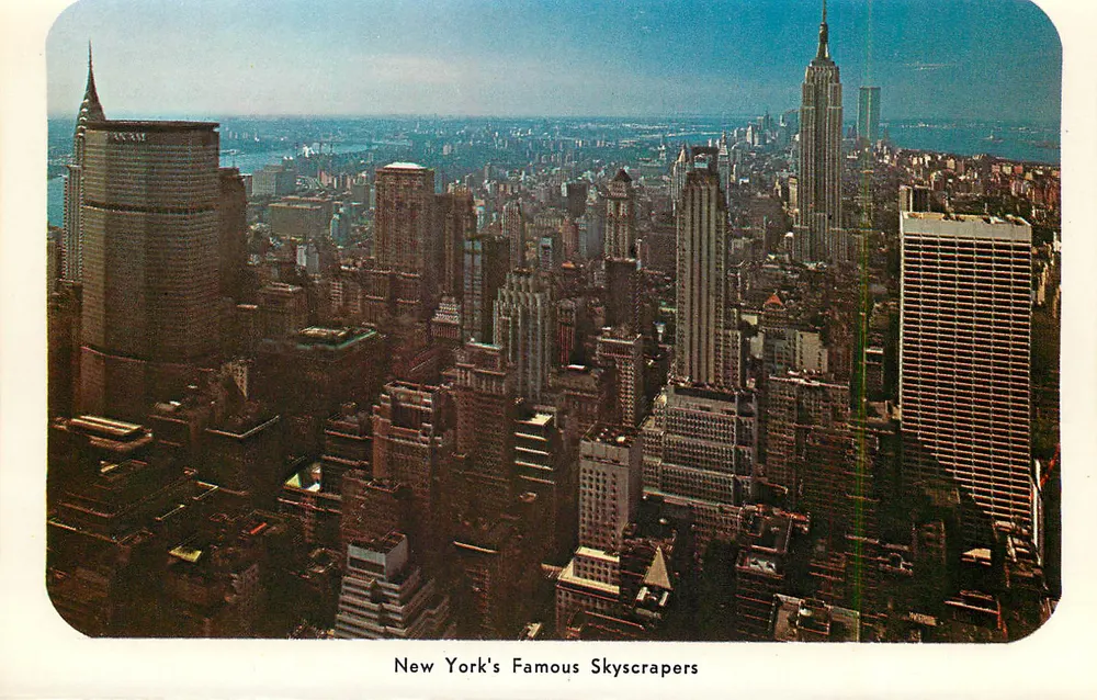 George Washington Bridge — vista aérea — editor não visível - Verso