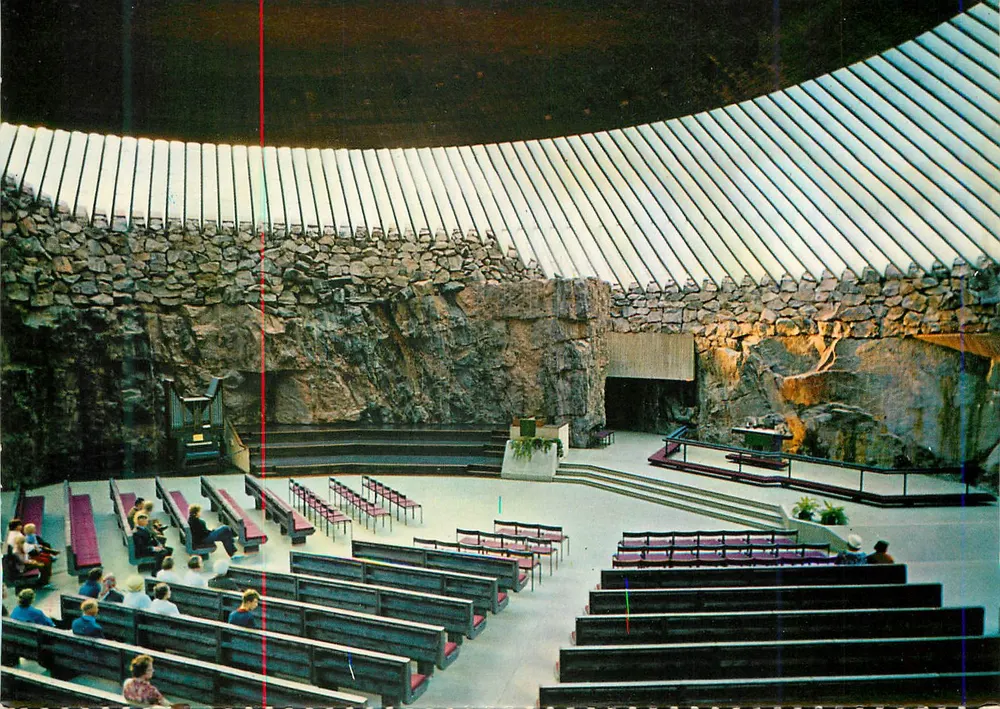 Temppeliaukio Kirche — Helsinki, Finnland — grako - Vorderseite