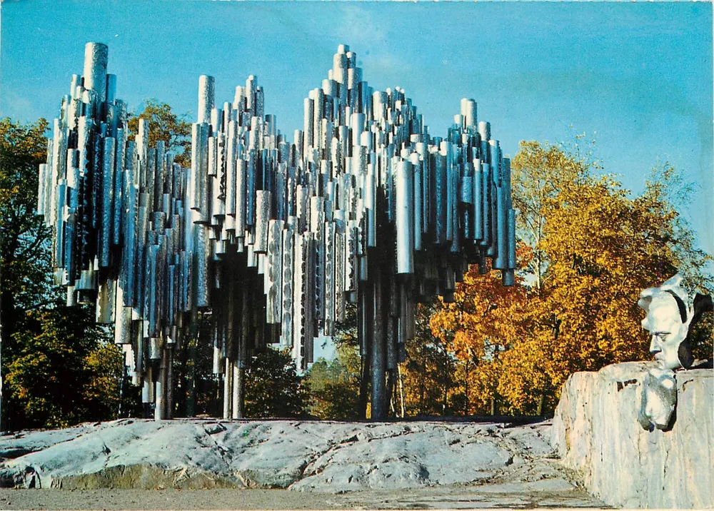 Denkmal für Jean Sibelius — Helsinki, Finnland — Verlag Grako - Vorderseite