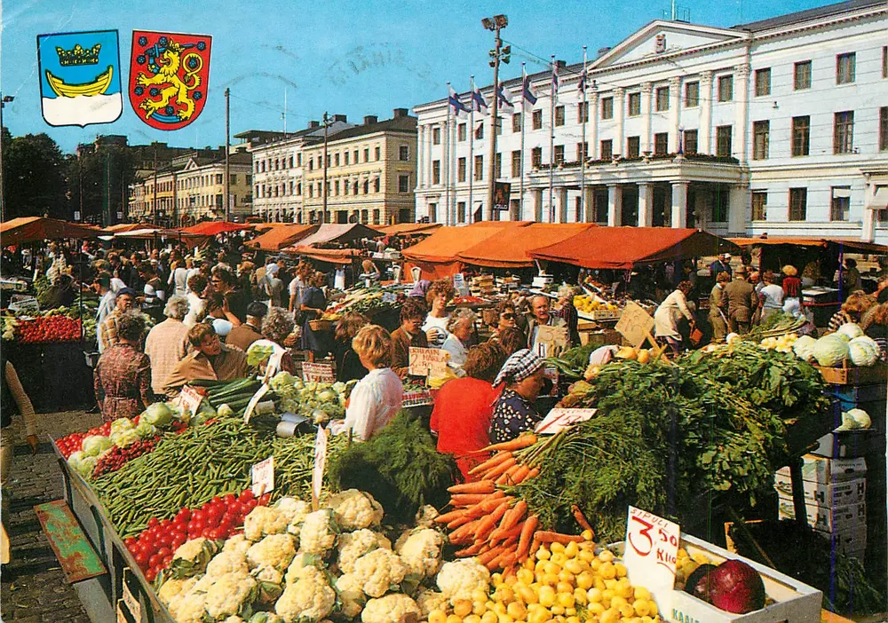 Markt von Kauppatori — Helsinki — Grako OY, n°3508 - Vorderseite