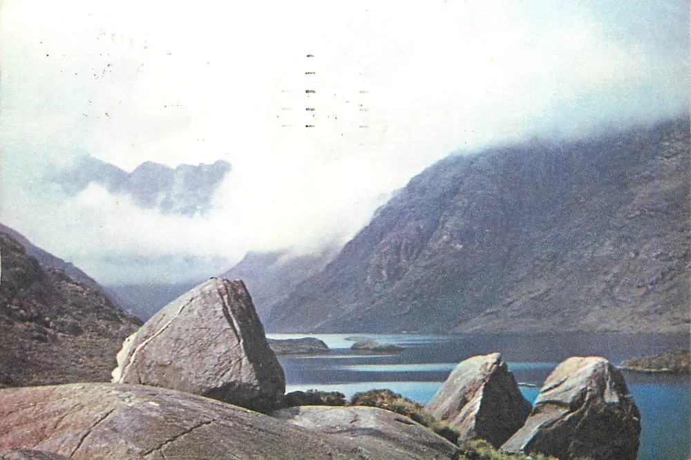 Loch Coruisk und Cuillins — Insel Skye — J. Arthur Dixon, n°4029 - Vorderseite
