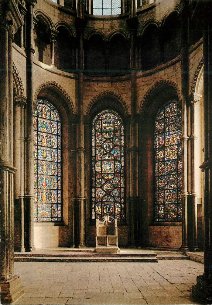 Kathedraal van Canterbury — Zetel van Sint Augustinus — Pitkin Pictorial Postcards - Voorkant