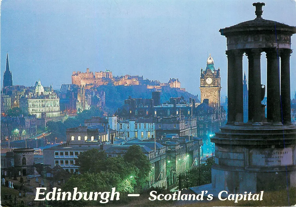 Edinburgh — Hoofdstad van Schotland — Whiteholme van Dundee - Voorkant