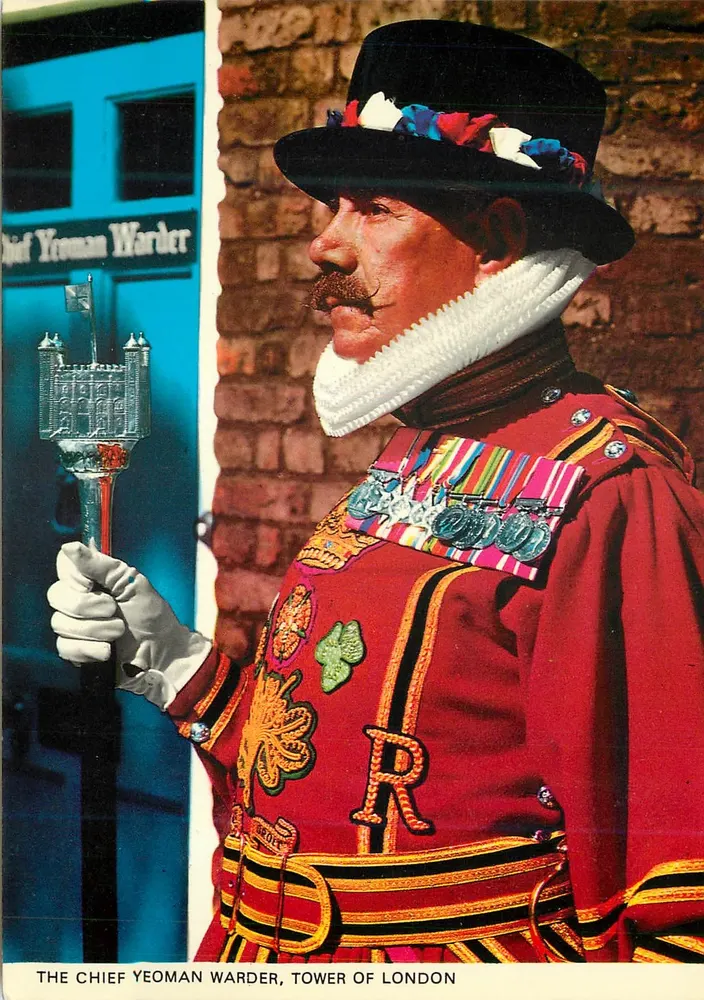 Der Chef Yeoman Warder, Tower of London — COLOURMASTER INTERNATIONAL, PT8006 - Vorderseite