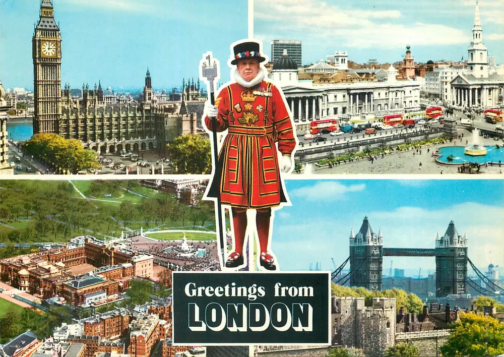 Londyn — Witaj z LONDON — wydawca Kardorama, nr 2L 137 - Awers