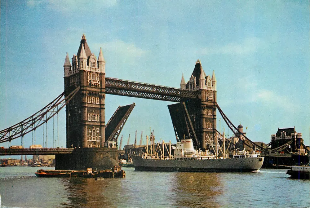 Tower Bridge — Londres — J. Arthur Dixon, N° 582 - Frente