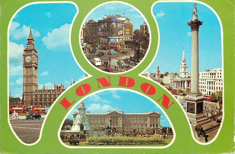 London — Panoramablick — The Photographic Greeting Card Co. Ltd., London, Nr. 576 - Vorderseite