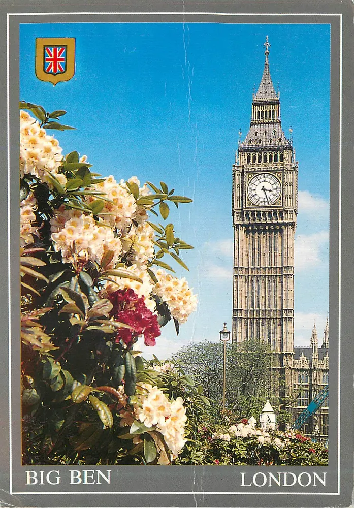 Big Ben — Londyn — Golden Shield - Awers