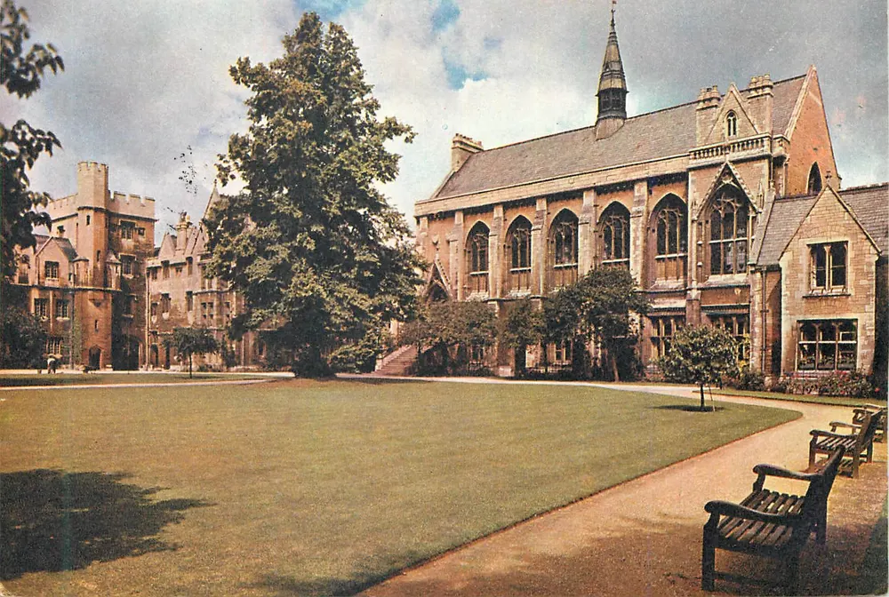 Hall van Balliol College — Oxford — J. Arthur Dixon, T.V. 829 - Voorkant