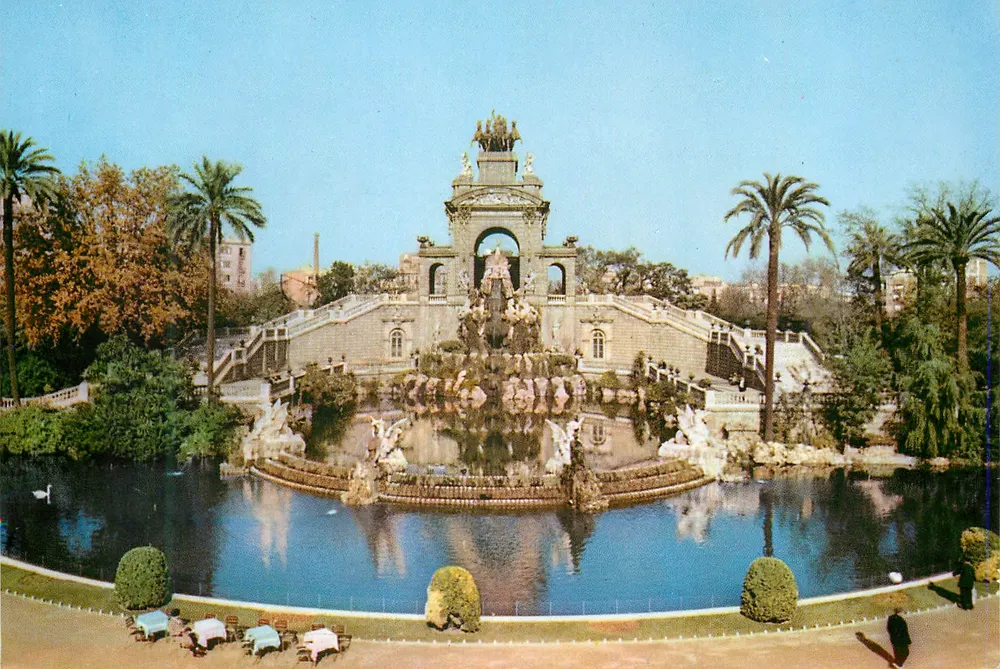 Parque de la Ciudadela - Fontaine Monumentale — SOBERANAS, n° 110 - Recto