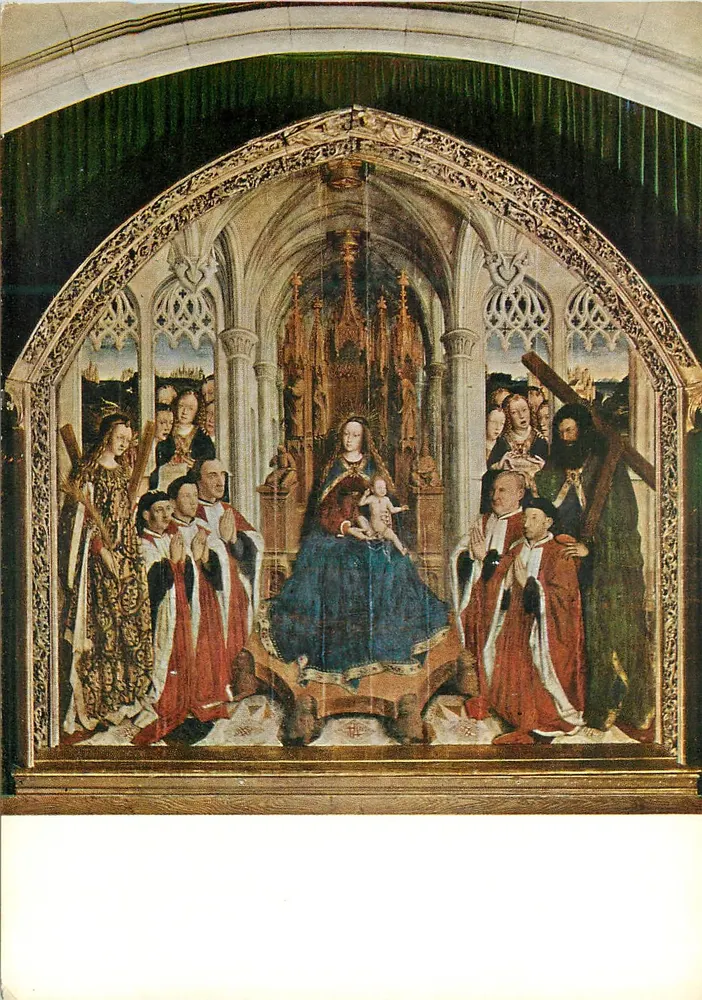 Madona dos Conselheiros — Lluís Dalmau, 1445 — Ed. Salve, série IX.5 - Frente
