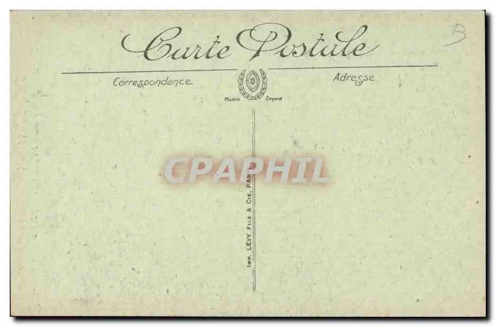 As Ruínas da Grande Guerra — Cemitério Saint-Acheul — Amiens — Visé Paris n° 535 - Verso