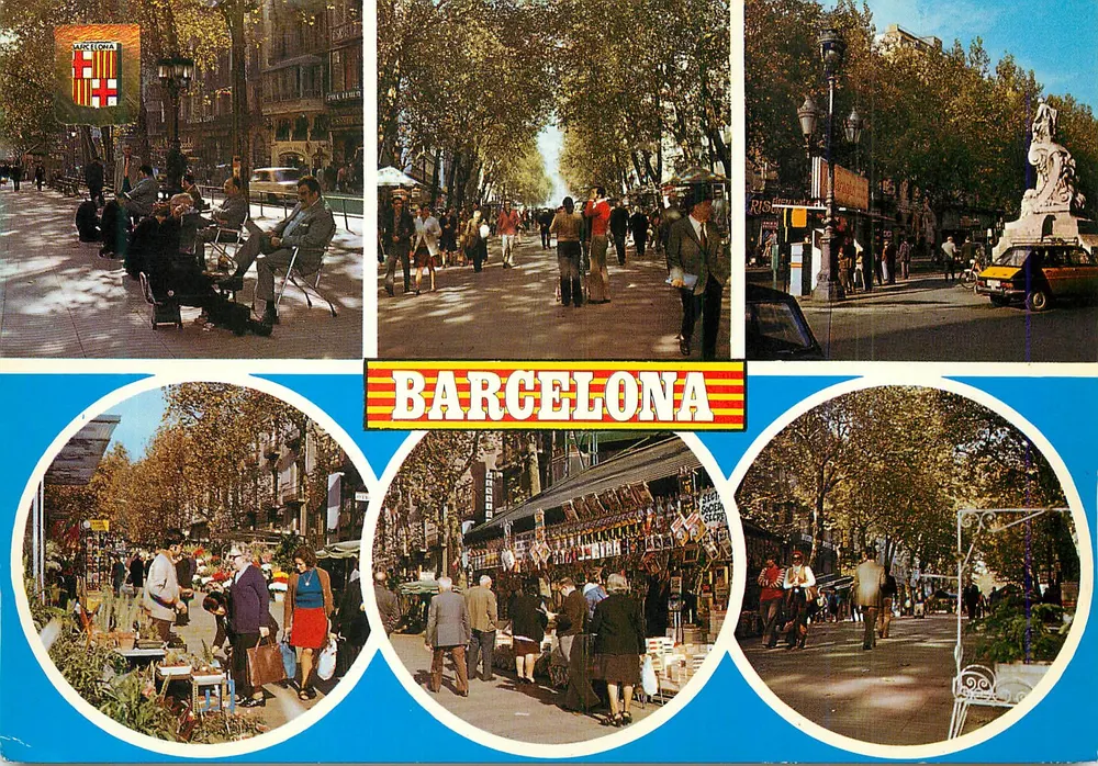 Barcelona — diversos aspectos — Éditions FISA, n° 284 - Frente