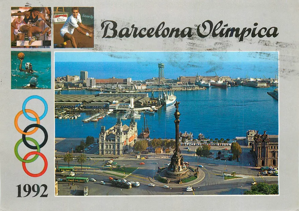 Barcelona Olímpica — 1992 — Verlag nicht sichtbar - Vorderseite