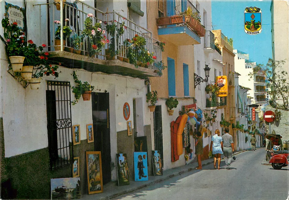 Rua Major — Benidorm — Hermanos Galiana - Frente
