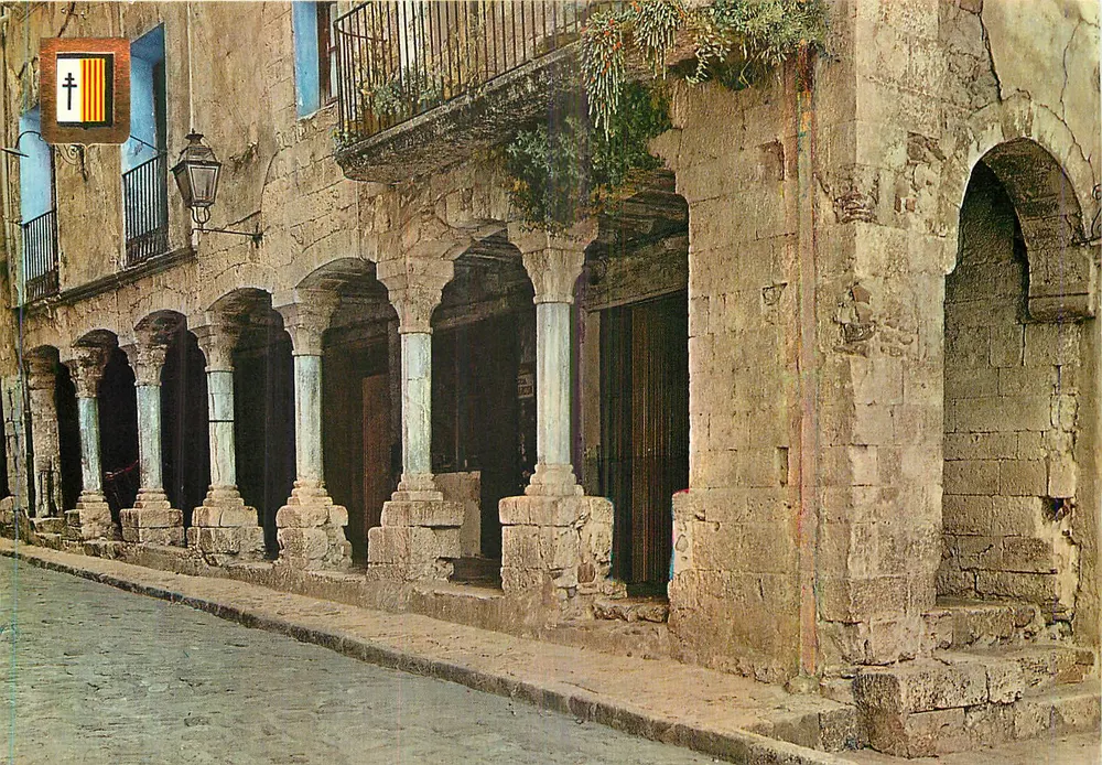 Portici Romani — BESALÚ (Girona) — Villa Comtale — Editore ESCUDO DE ORO, n° 4899 - Recto
