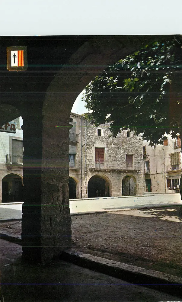 Plaça d'Espanya, romanische Portale — Besalú — Verlag ESCUDO DE ORO, S.A., n° 8 - Vorderseite