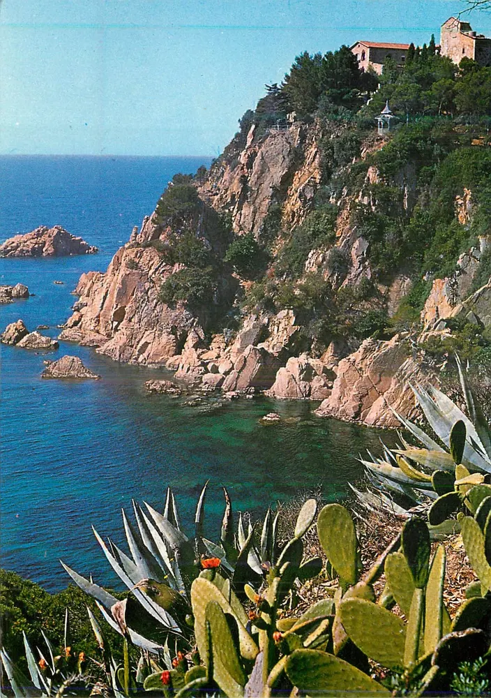 Costa Brava — Punta Santa Anna — Editor F. LITER, n° 8.327 - Frente