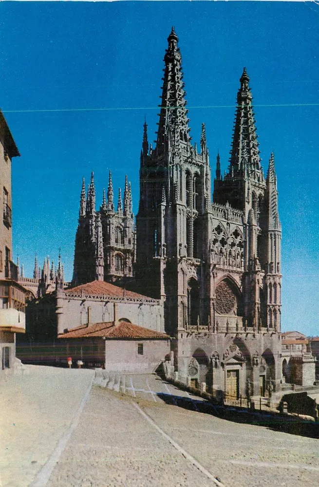 Burgos - Catedral - Fachada principal — Éditions Miquel Rius, S.A. n°7403 - Frente