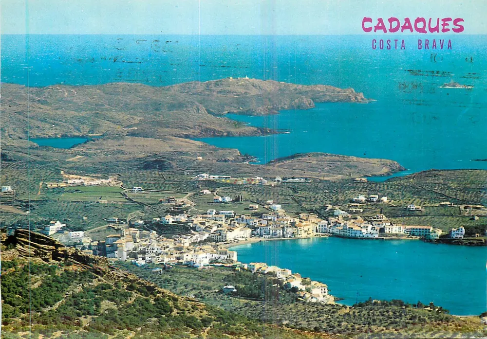 Cadaqués — Costa Brava — Gráficas Harris - Recto