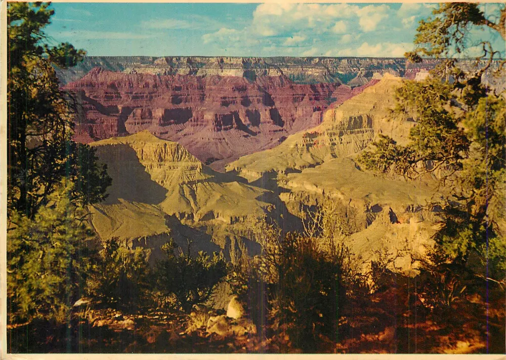 Grand Canyon — Ausblick von Hopi Point — Verlag Petley Studios, Seriennummer nicht sichtbar - Vorderseite