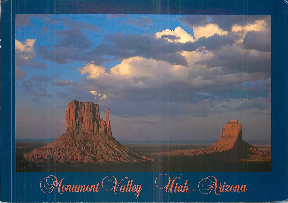 Monument Valley — Utah - Arizona — ITALCARDS S-340X - Frente
