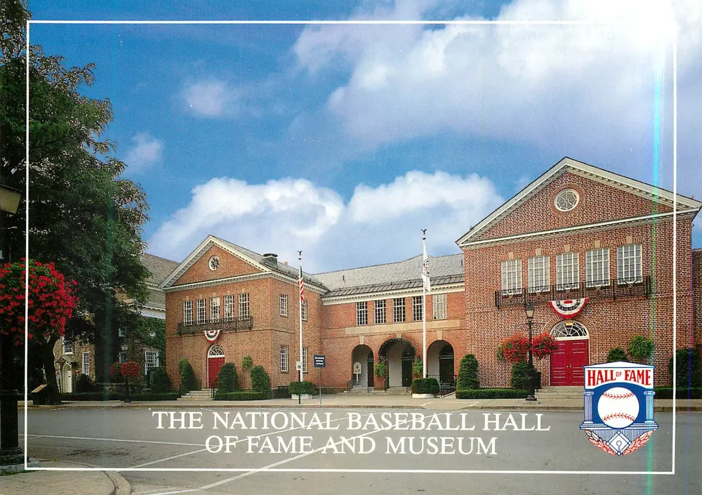 Das National Baseball Hall of Fame and Museum — Cooperstown, New York — The Schelller Co., N.J. 07840 - Vorderseite