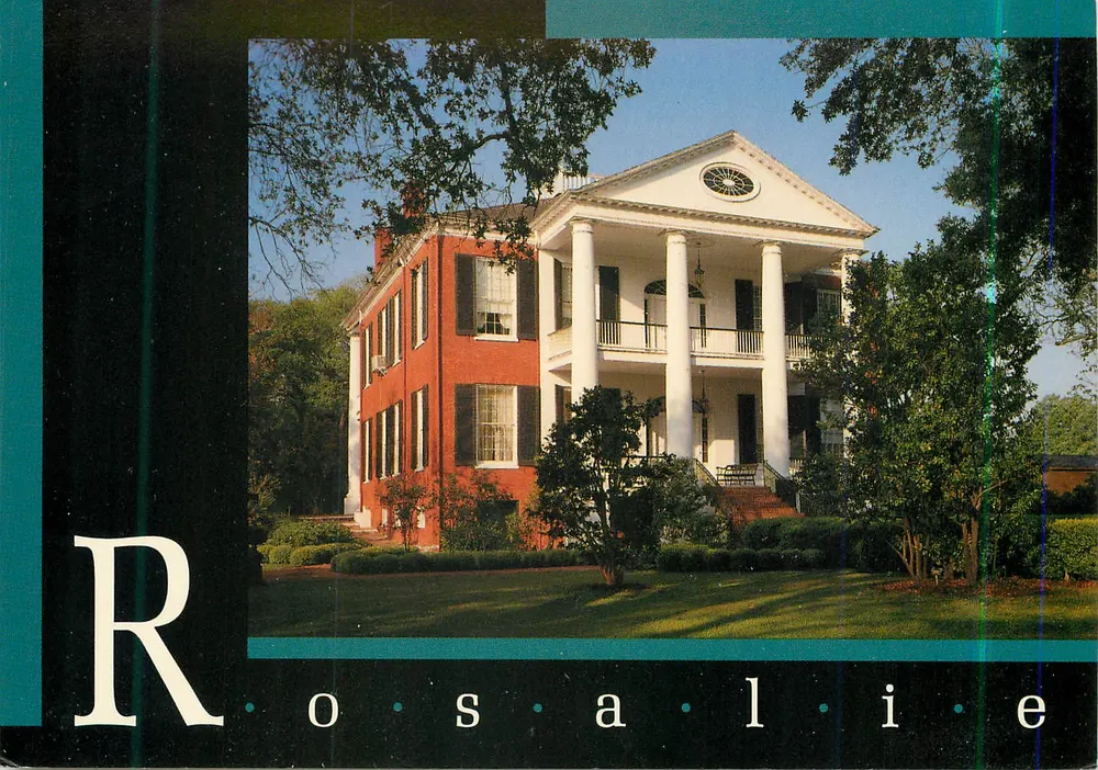 Rosalie — Natchez, Mississippi — Terrell Publishing Co. n° EP-M447 - Recto