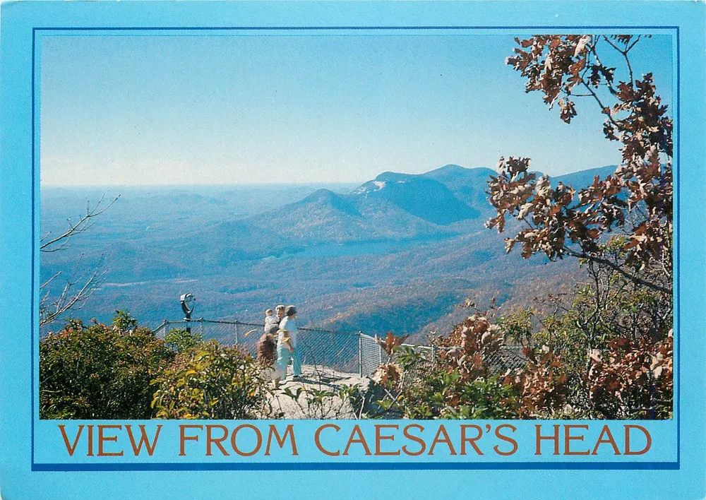 Vue desde Caesar's Head — Carolina do Sul — Publicado por Photo Arts, Winnsboro - Frente