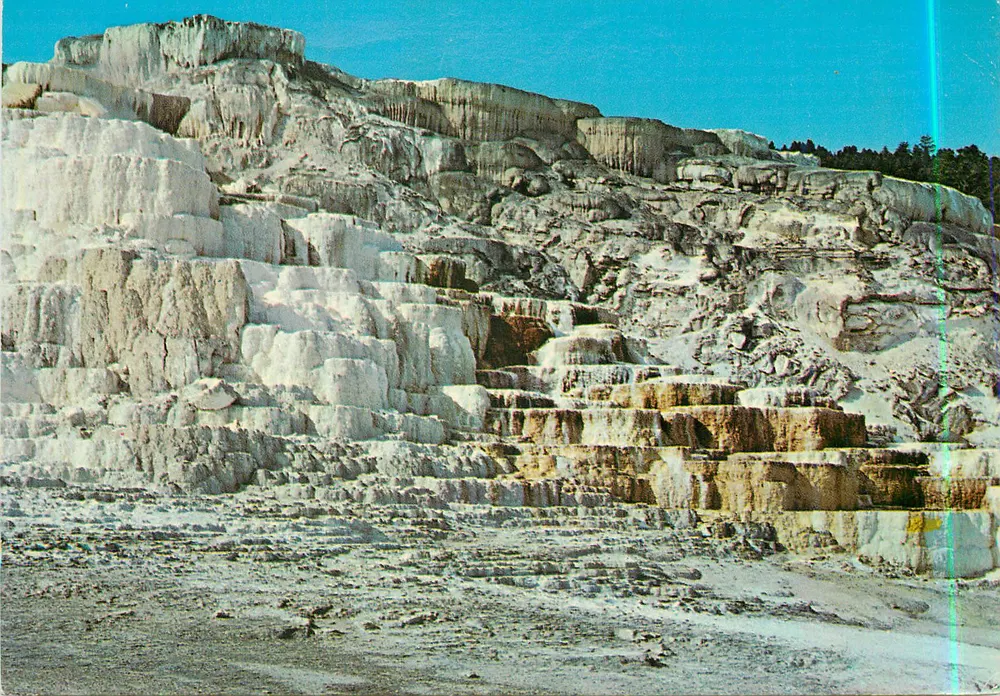 Minerva Terrace — Yellowstone National Park — Hamilton Stores Inc. n°1034 - Recto