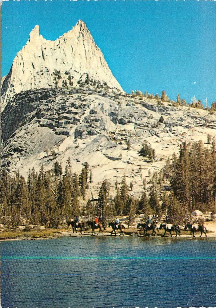 Cathedral Peak — Yosemite National Park, California — Hubert A. Lowman, CC-45 - Vorderseite
