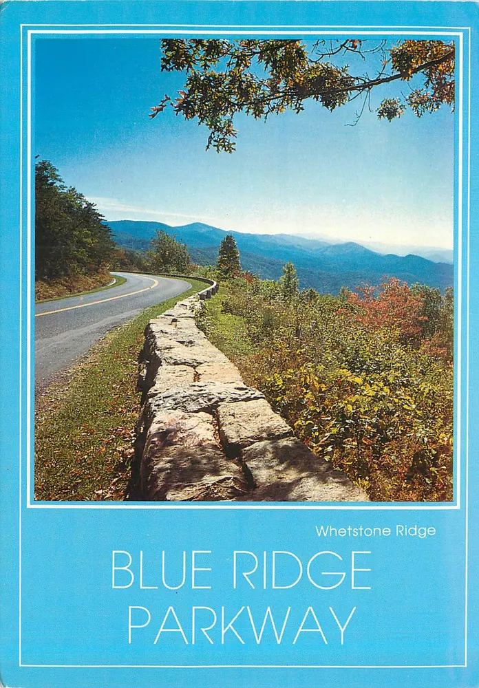 Blue Ridge Parkway — Whetstone Ridge — Aerial Photography Services, Inc. - Frente