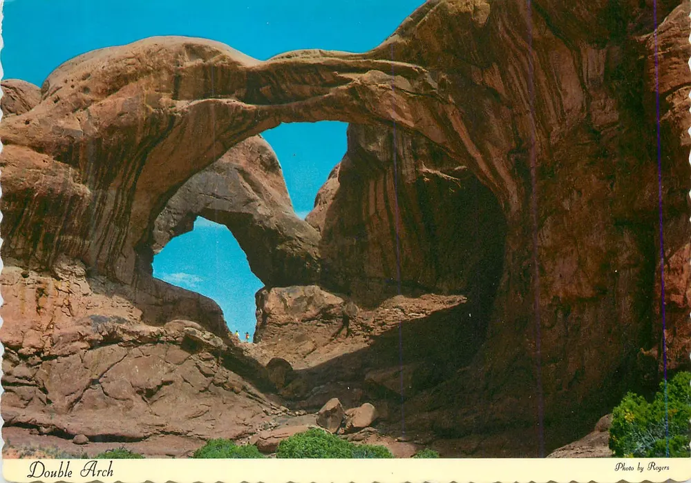 Arco Duplo — Monumento Nacional dos Arcos — Foto de Rogers - Frente