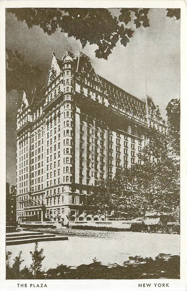 The Plaza — Nova York — editor The Plaza - Frente