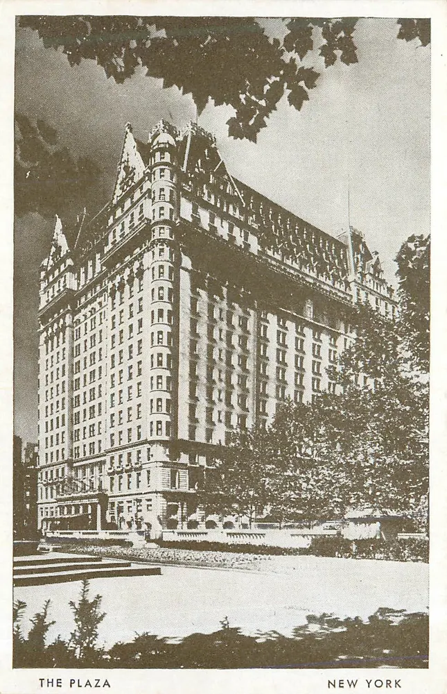 The Plaza — New York — The Plaza Hotel - Vorderseite