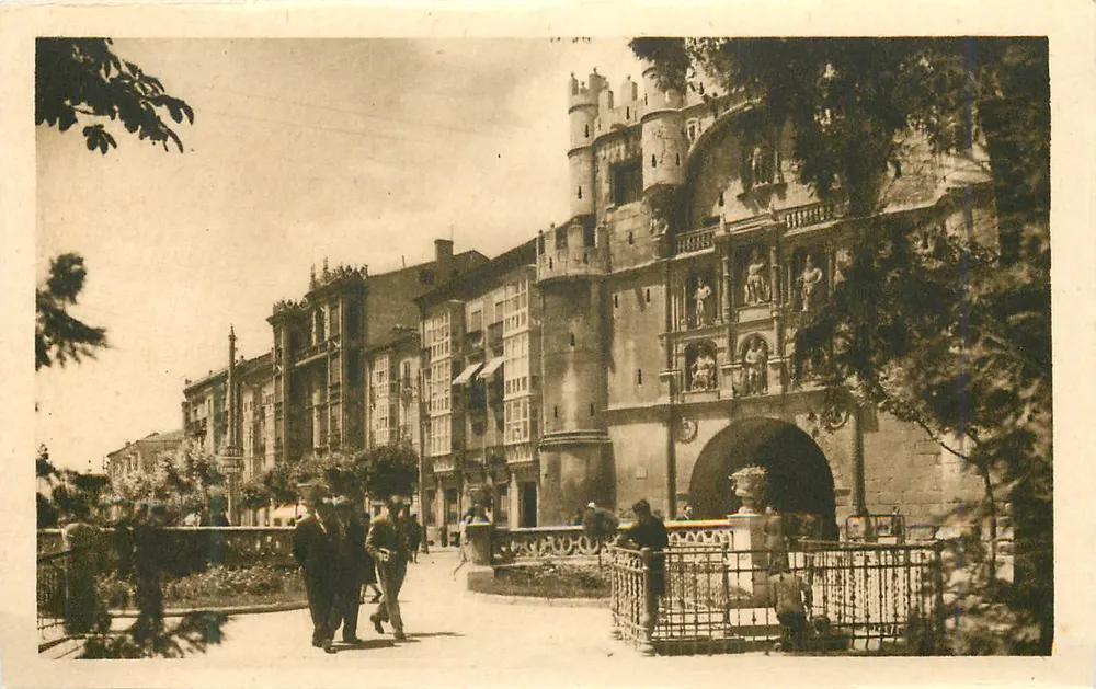 Burgos — Arc Santa Marii — Wydawnictwo García Carrabell - Awers