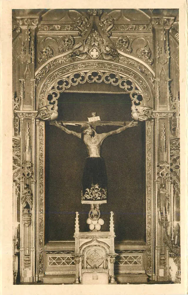 Burgos - Catedral - Santíssimo Cristo — Edições García Carrabell - Frente