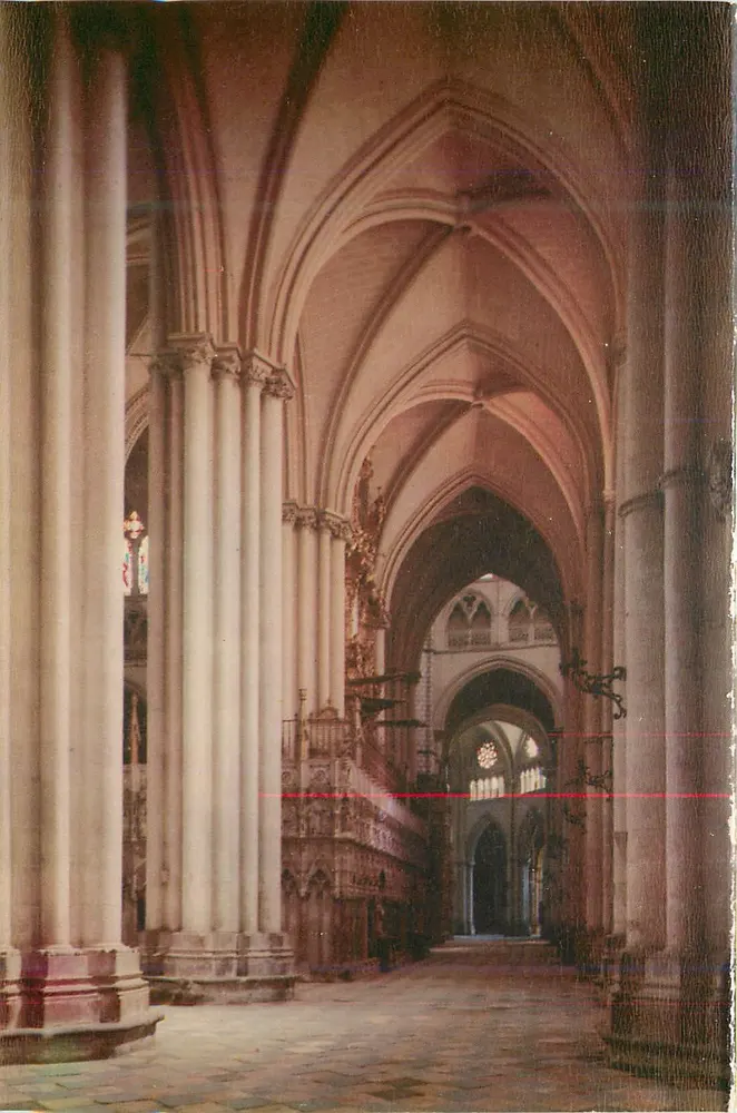 Toledo — Catedral — Nef lateral — MANIPEL Depósito Legal VI. 228-1959 - Frente