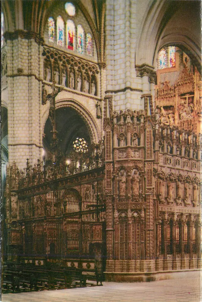 Toledo - Kathedrale - Äußere des Hauptkapitels - Vorderseite