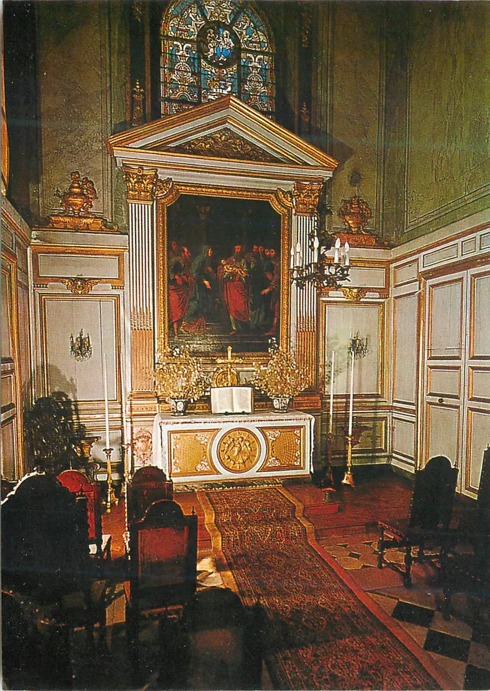 Guermantes - Das Schloss (Mon. Hist. 17. Jahrhundert) — Die Kapelle (1700) — Impressions Combier Mâcon, n° 7722112172 - Vorderseite