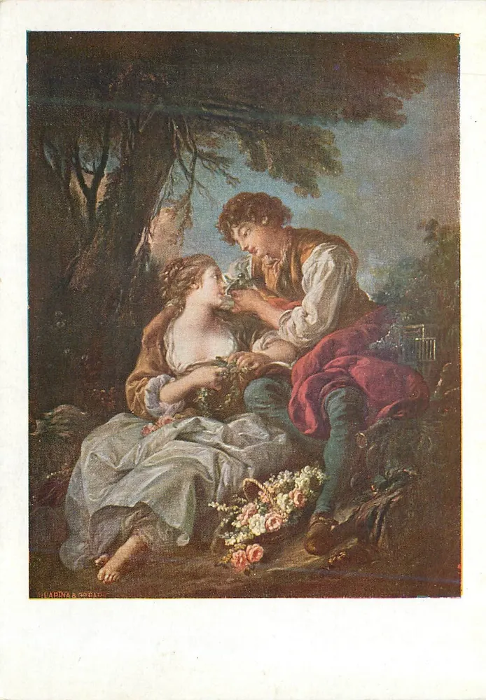 François Boucher — Pastorale — Les Éditions Nomis, Paris, n°1157 - Vorderseite