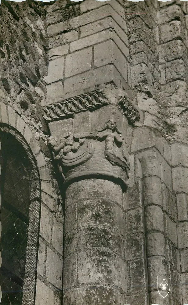 Kirche von CUNAULT — Die Versuchung (11. bis 12. Jahrhundert) — Éditions du LYS - Vorderseite