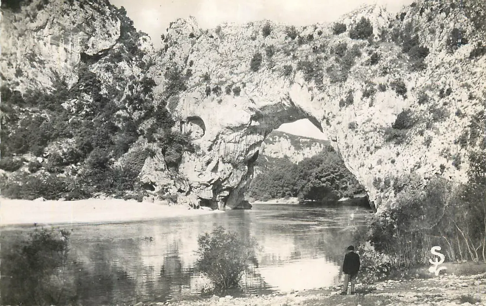 Pont d'Arc — Ardèche — Editor Schéitler, Tarn - Frente