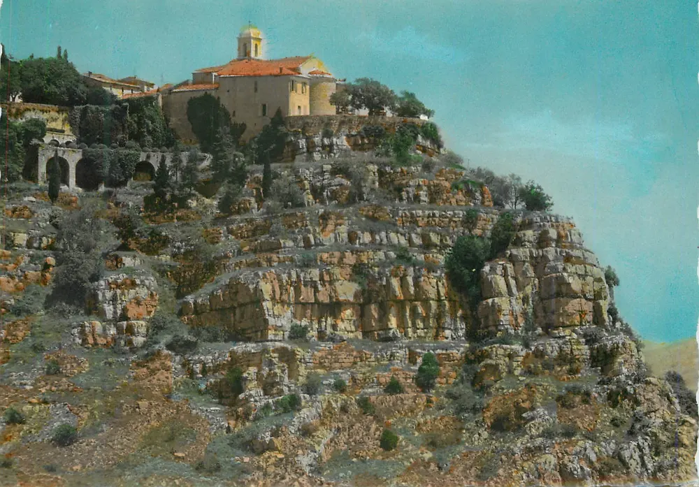 Gourdon (A.-M.) — Dorf Nid d'Aigle — L. Gilletta & Cie, Nizza - Vorderseite
