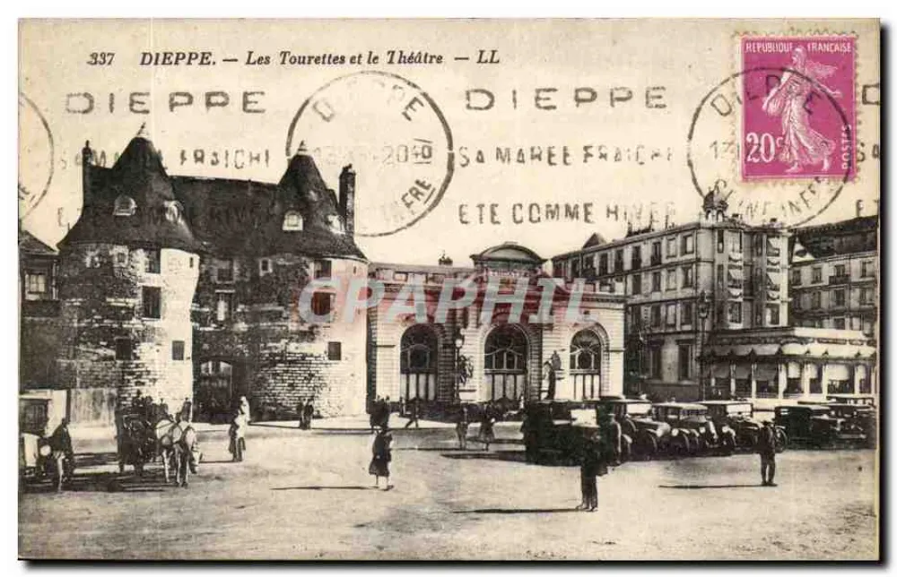 Dieppe — Les Tourettes e o Teatro — LL - Frente