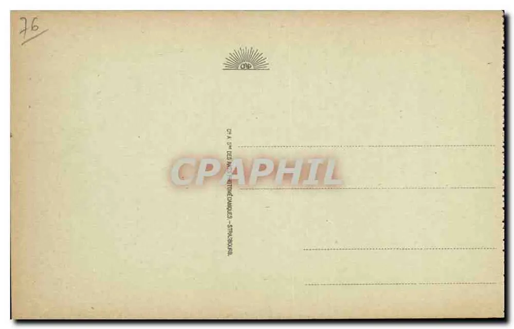 Dieppe - Die Maritime Station - Abfahrt des Express nach Paris - Rückseite